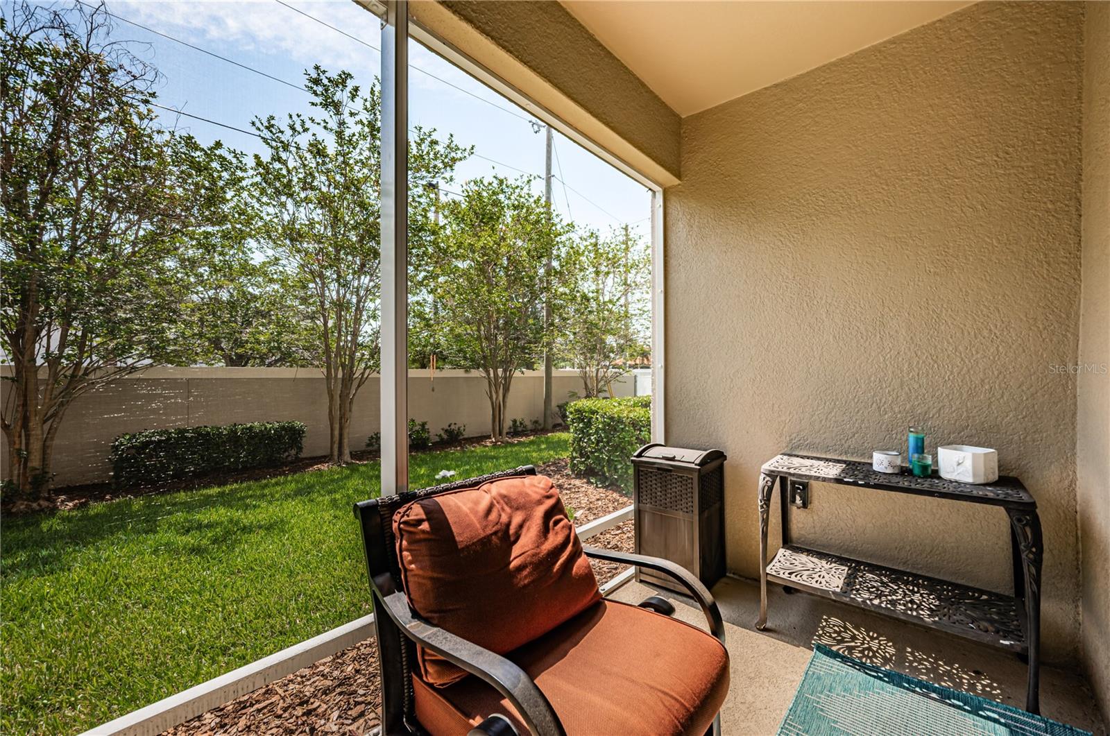 enjoy your coffee or evening beverage in the lanai