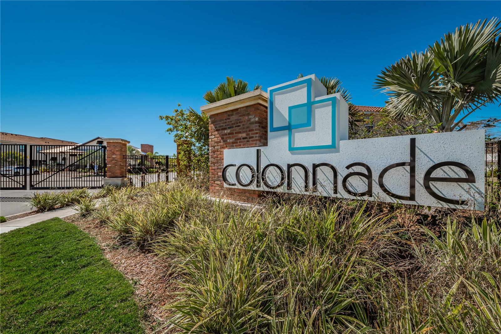 entryway to community