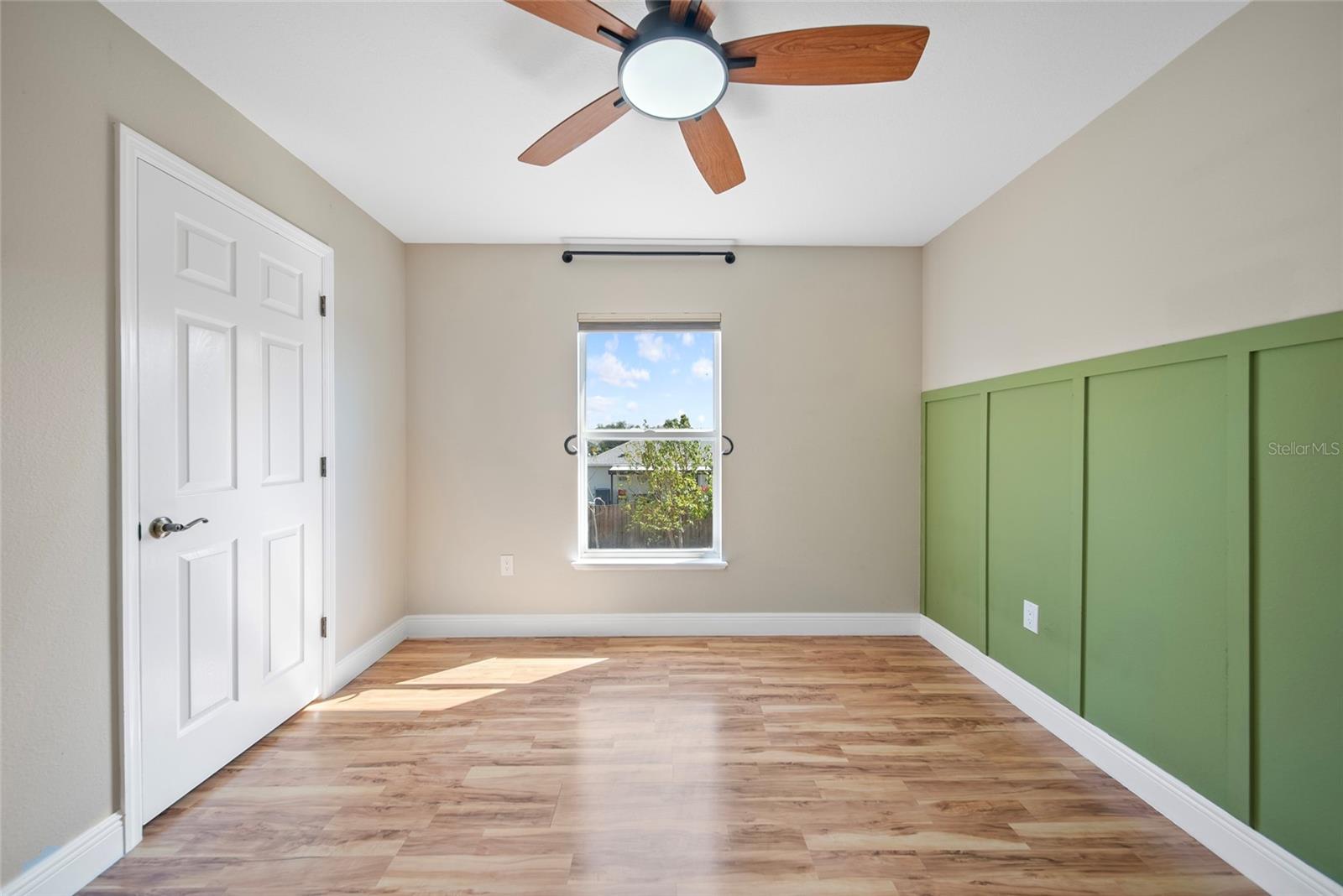 Guest Bedroom with walk-in closet