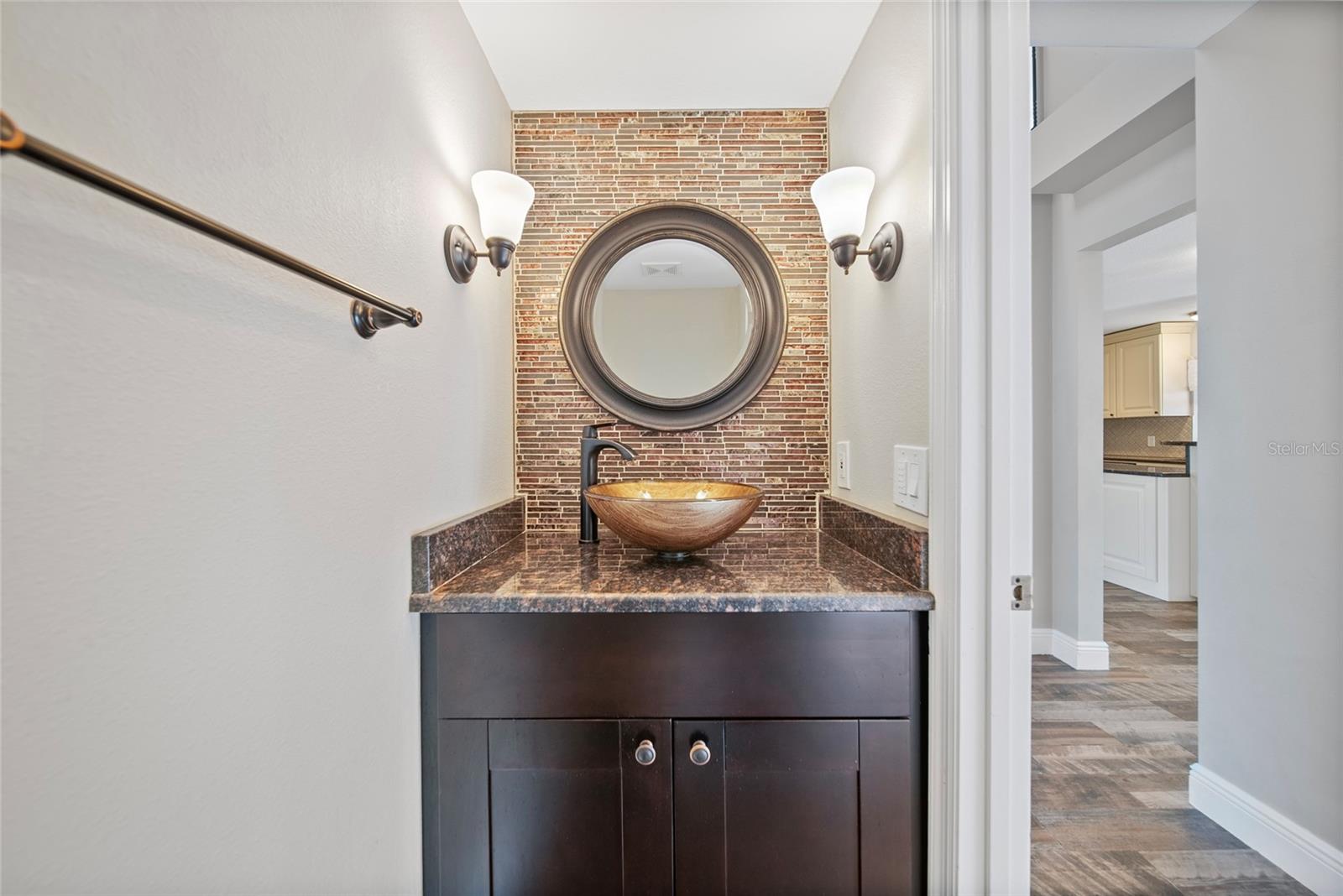 Half bath downstairs