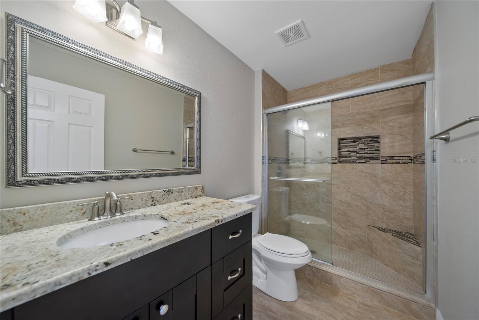 Secondary bathroom upstairs