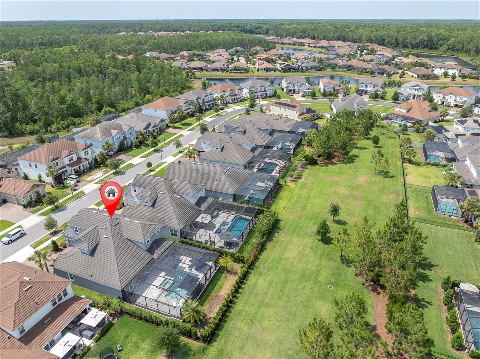 THE LOT THAT OFFERS A BUILT IN PARK OUTSIDE OF THE FENCED YARD