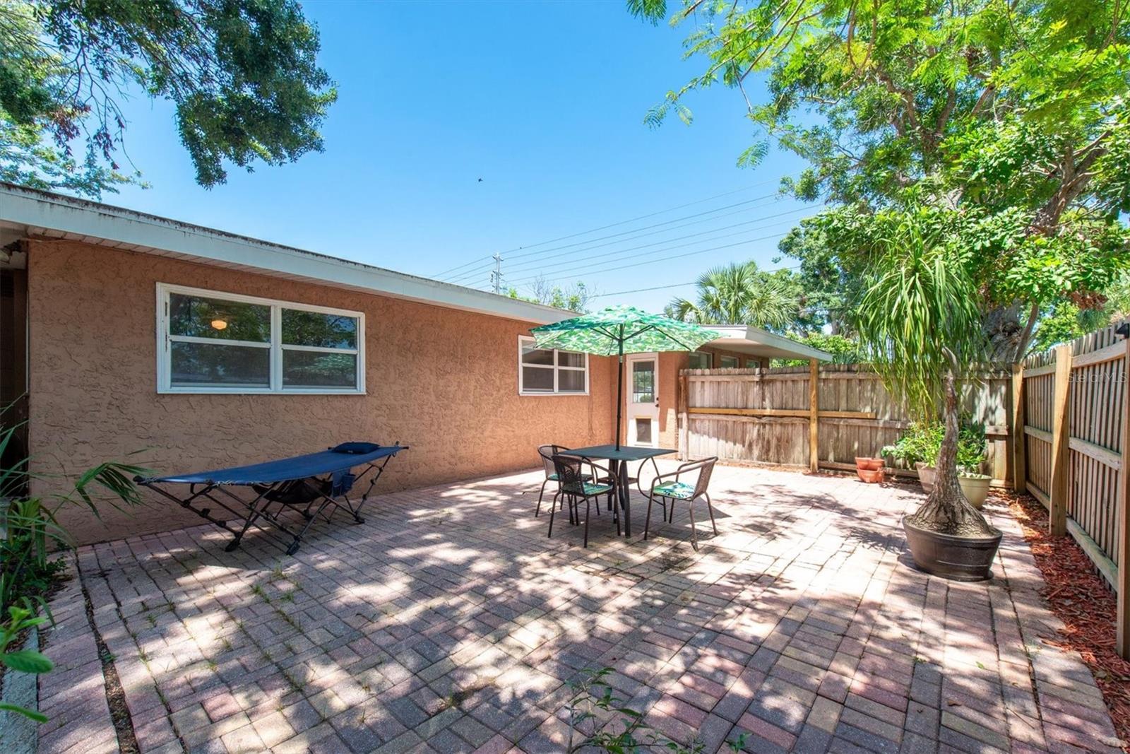 side patio