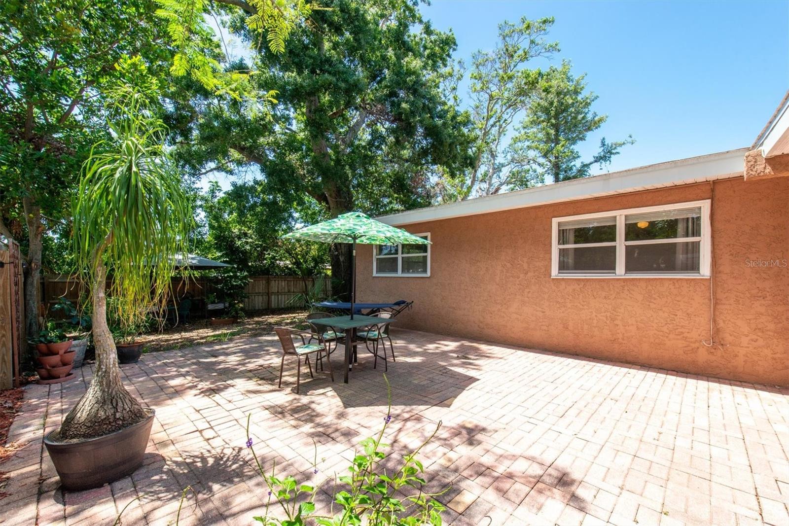 side patio