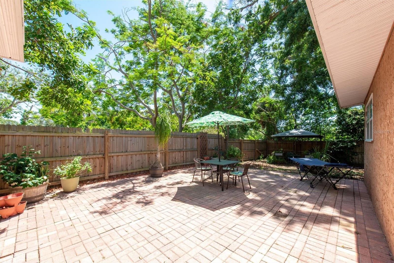 side patio