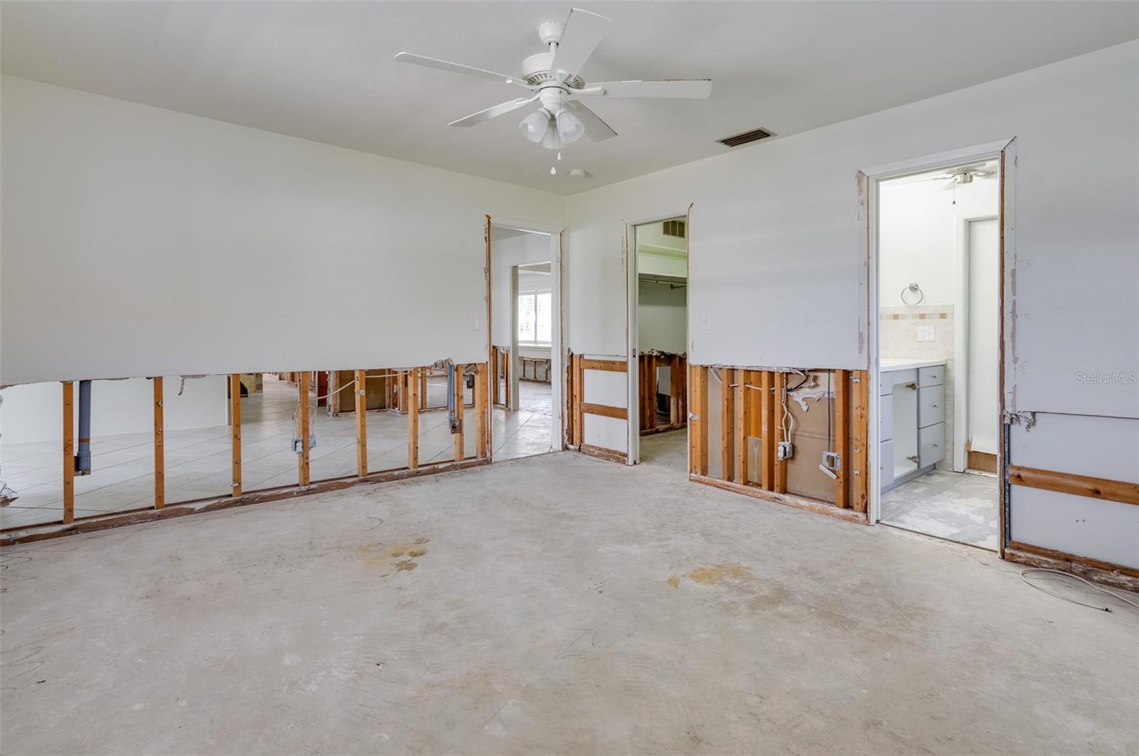 Primary Bedroom with Walk In Closet