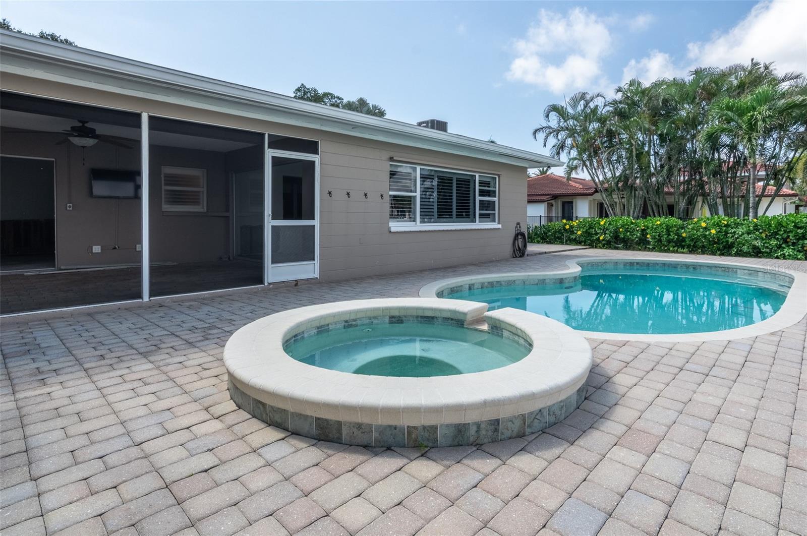 Pool and Hot Tub