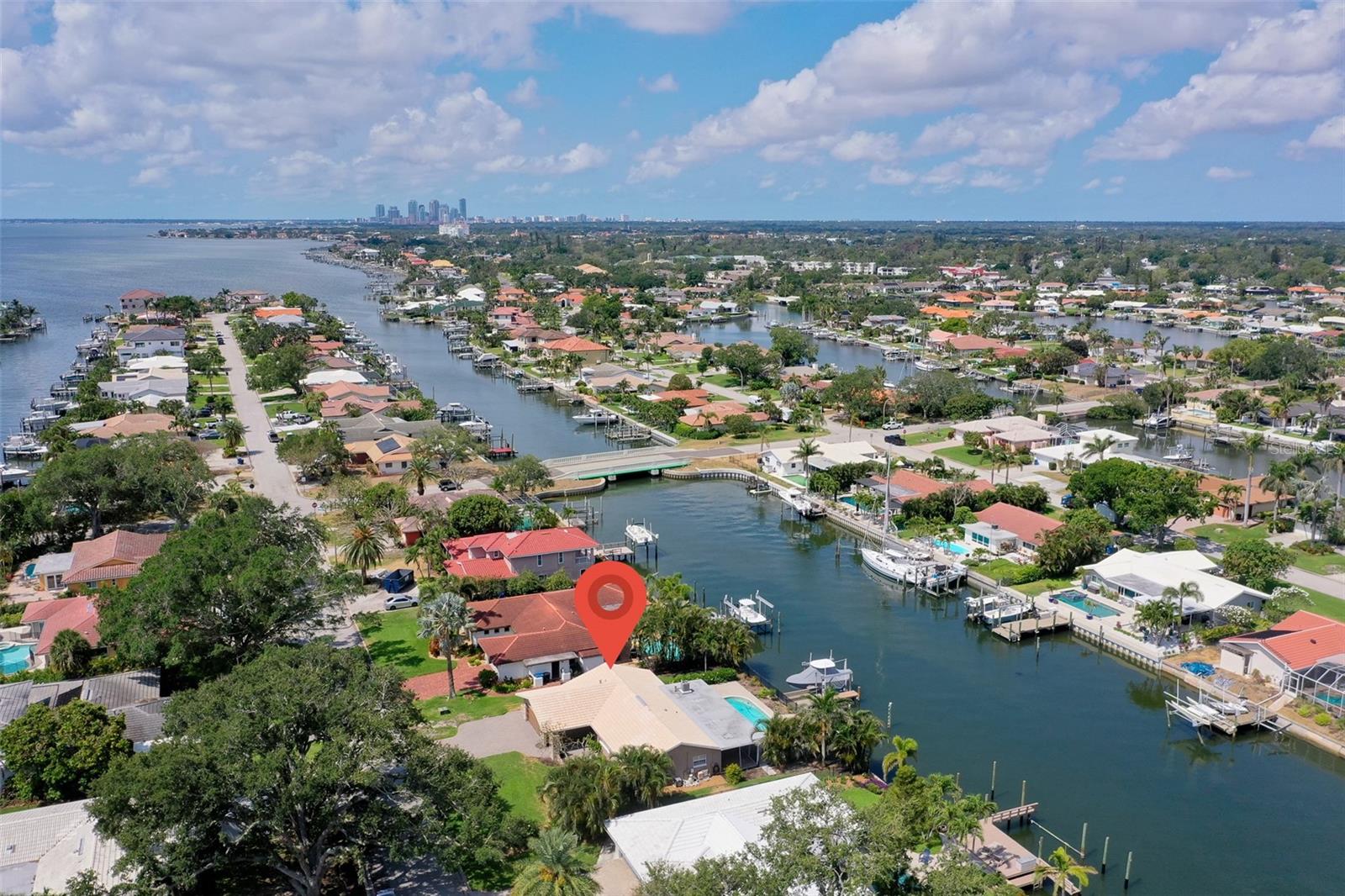 Aerial View South - Downtown St. Pete
