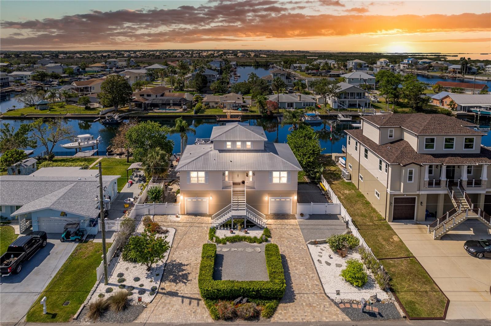Stunning Waterfront Pool Home