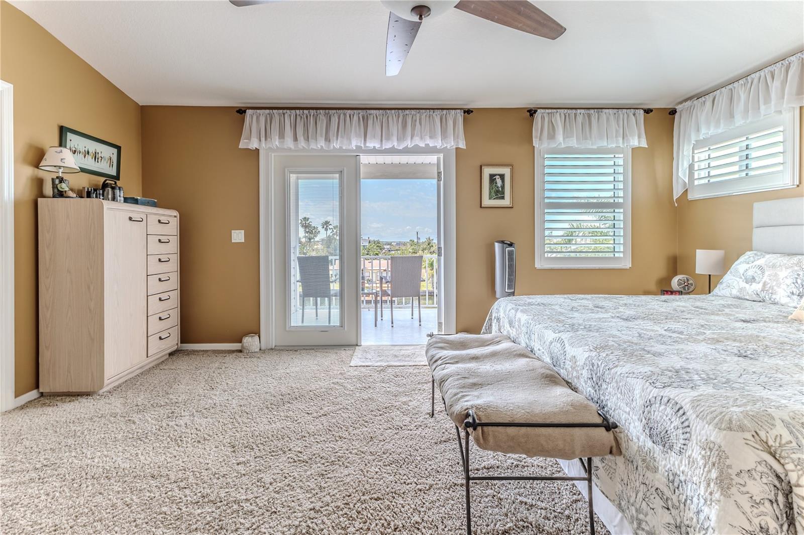 Primary Bedroom to Balcony