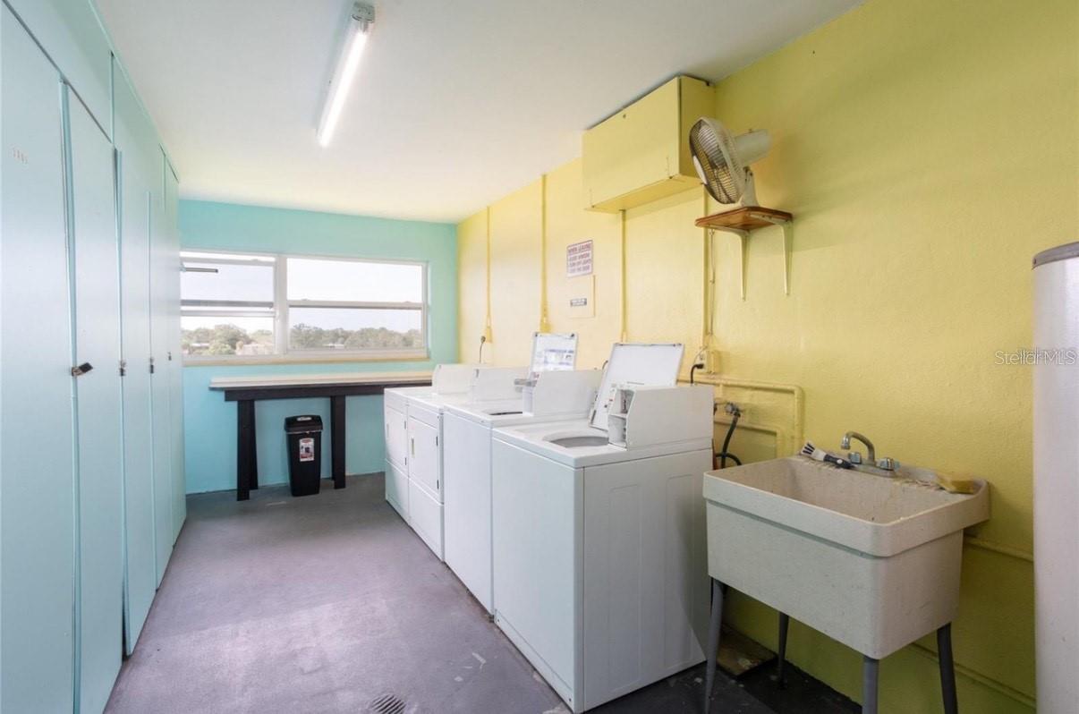 Laundry on the same floor