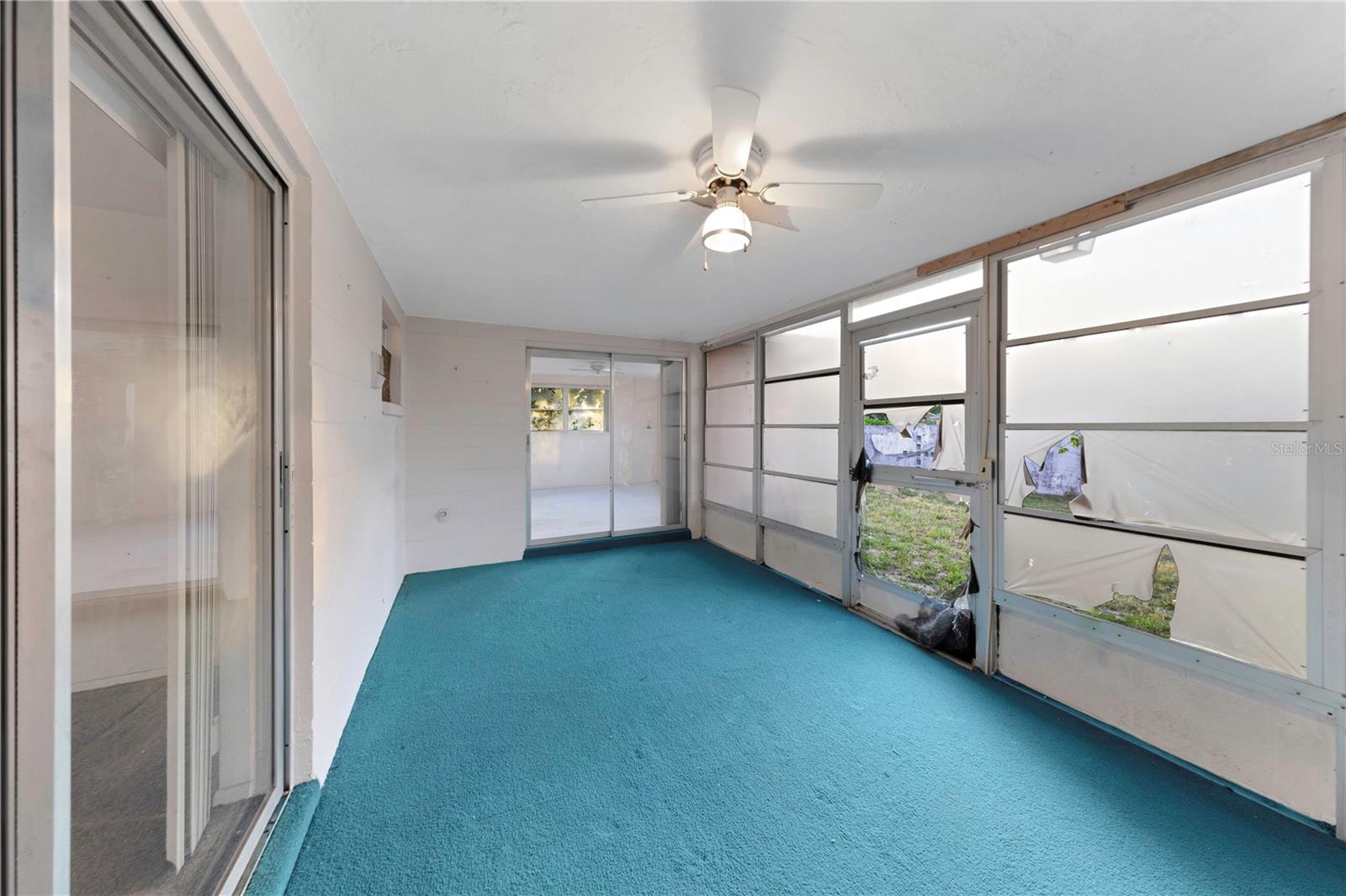 Rear Patio - Reverse View