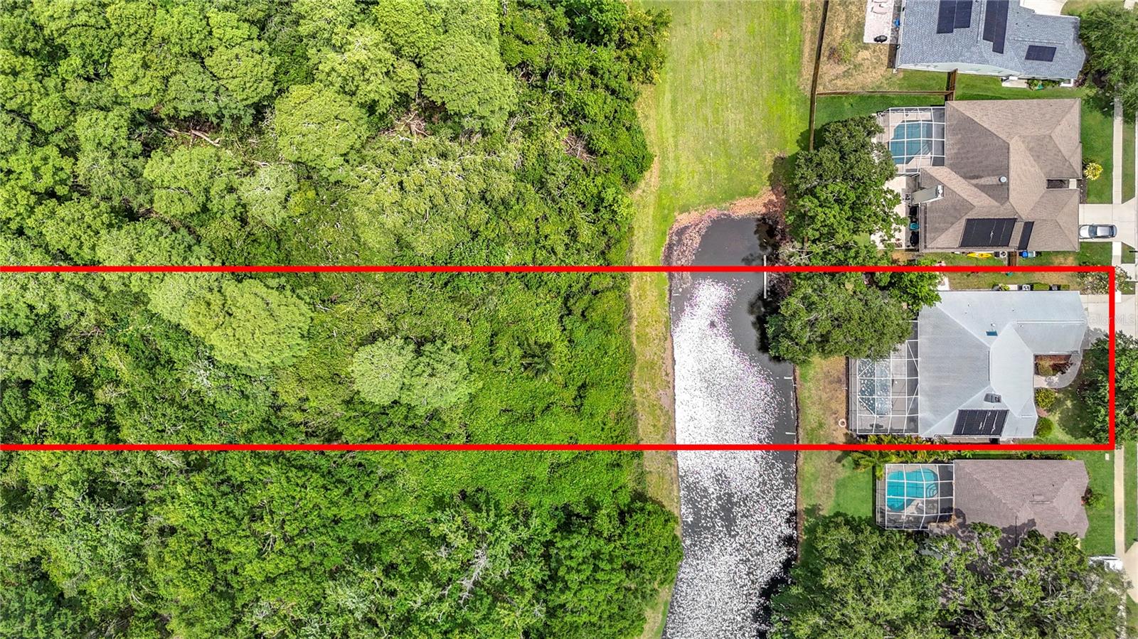 Bird's Eye with Lot Line