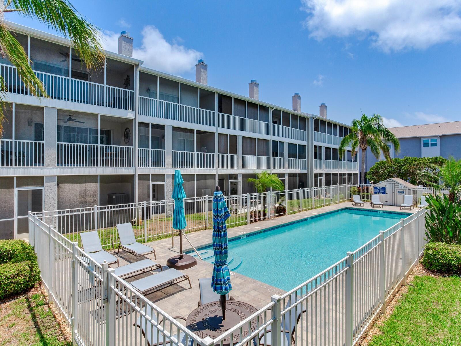 Community Heated Pool area