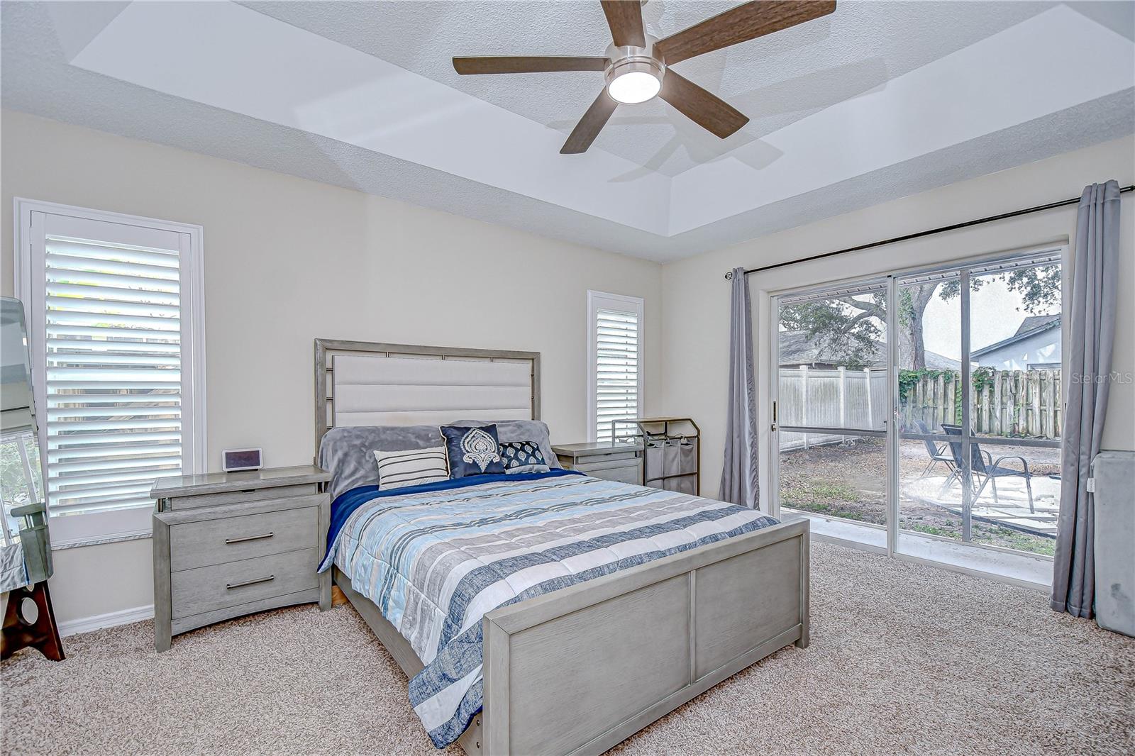 Primary suite is tucked on one side of the home for ultimate privacy!