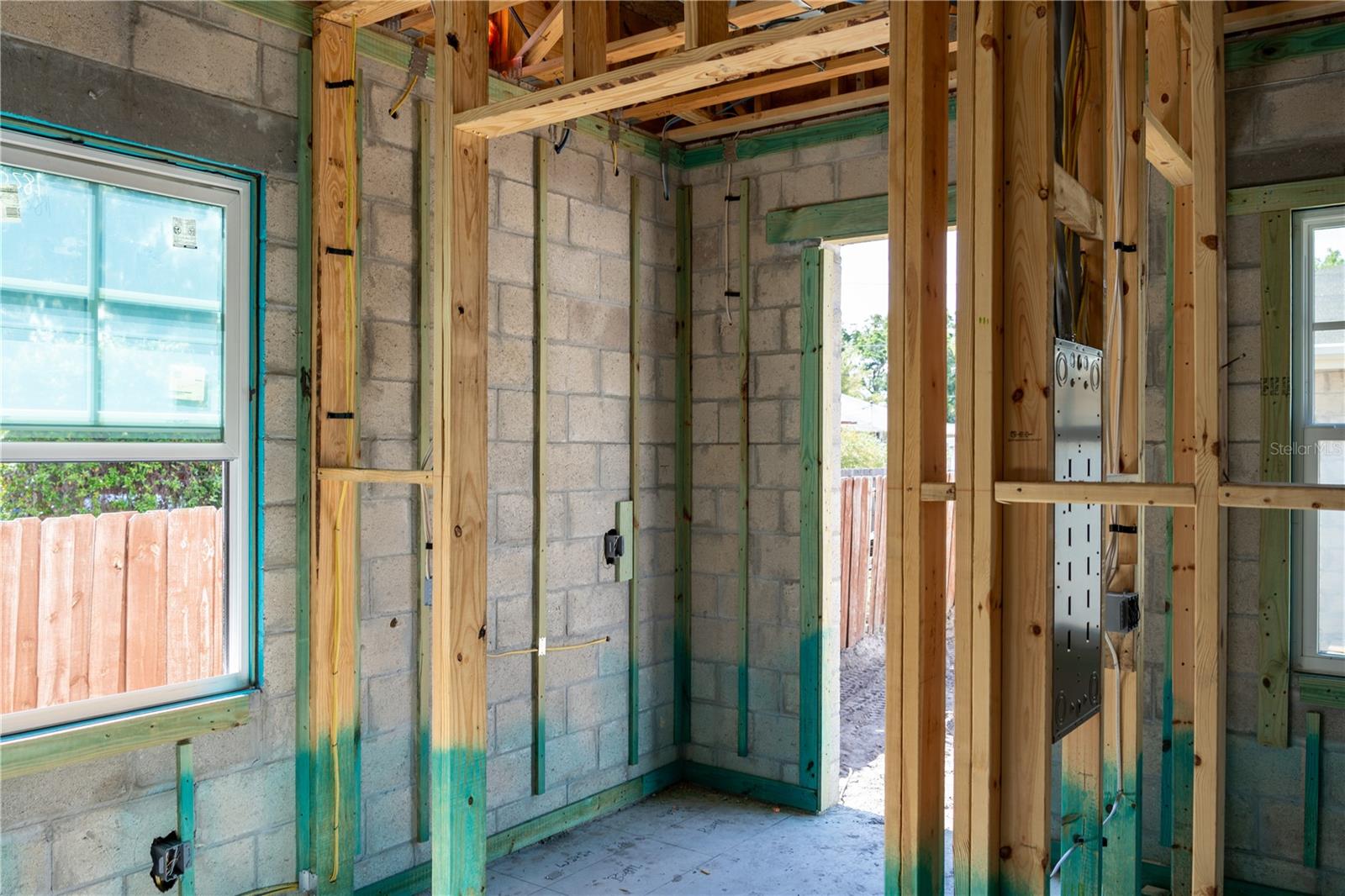 Rear exit to Garage with half bath and mudroom