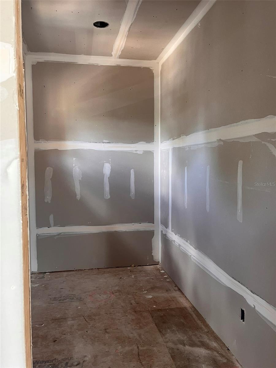 Master walk in closet