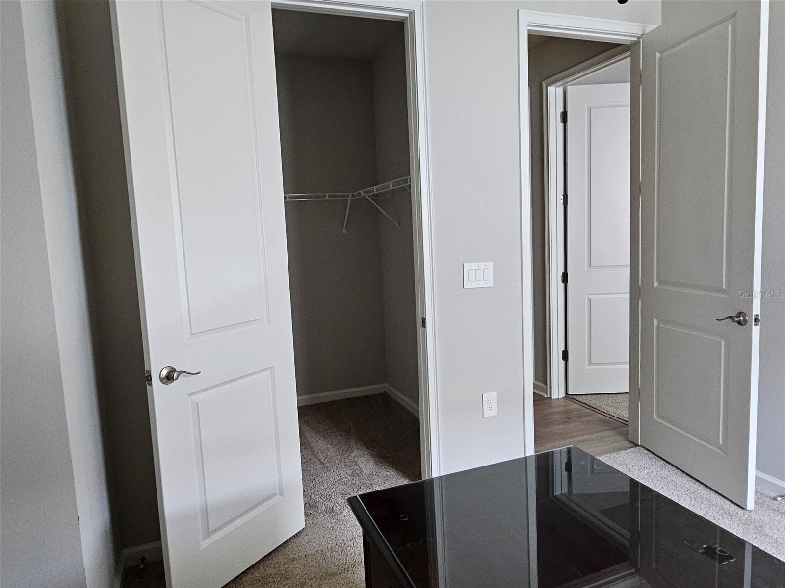 3rd bedroom walk-in closet
