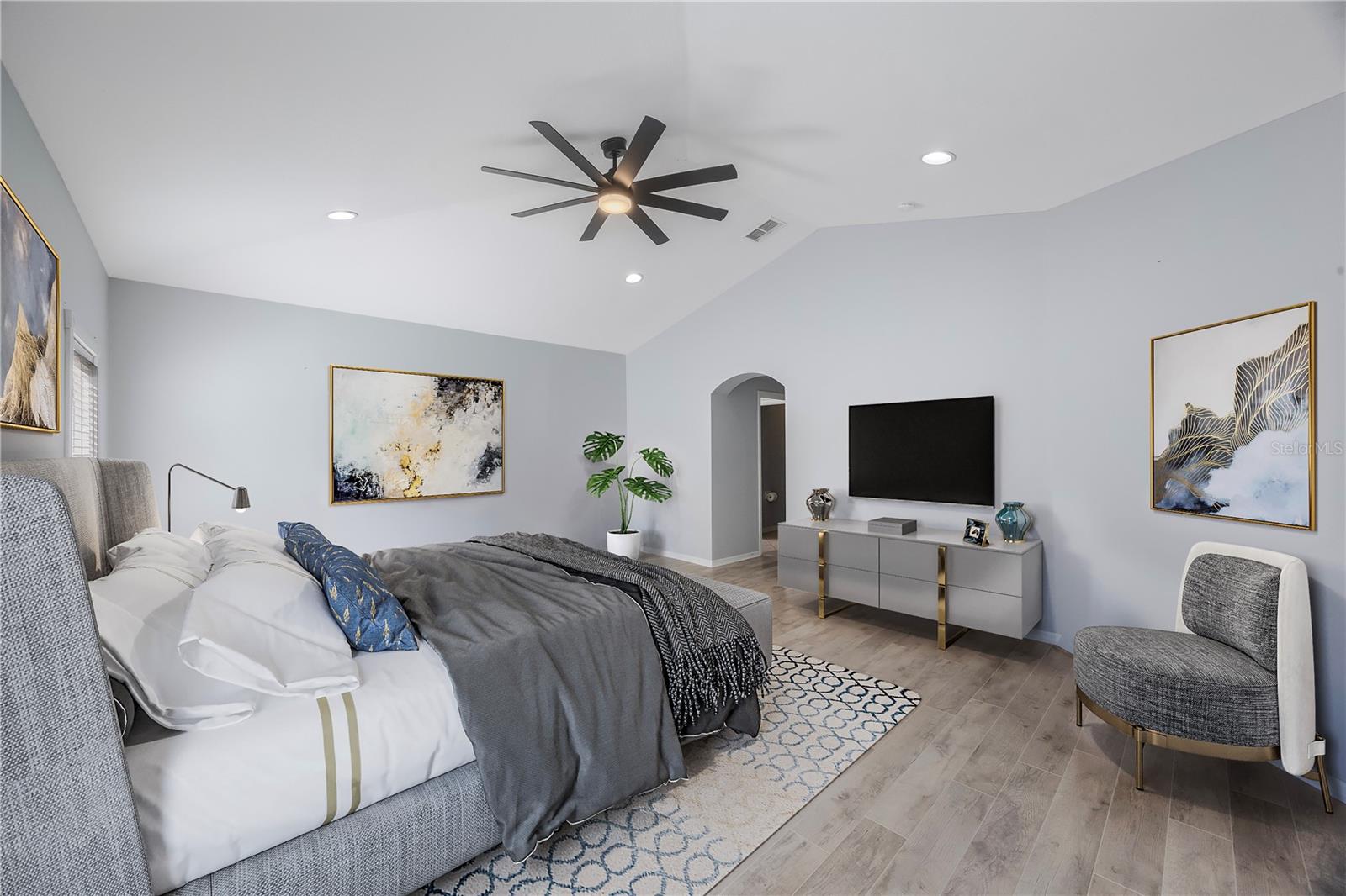 Virtual Staged Photo - Primary Suite