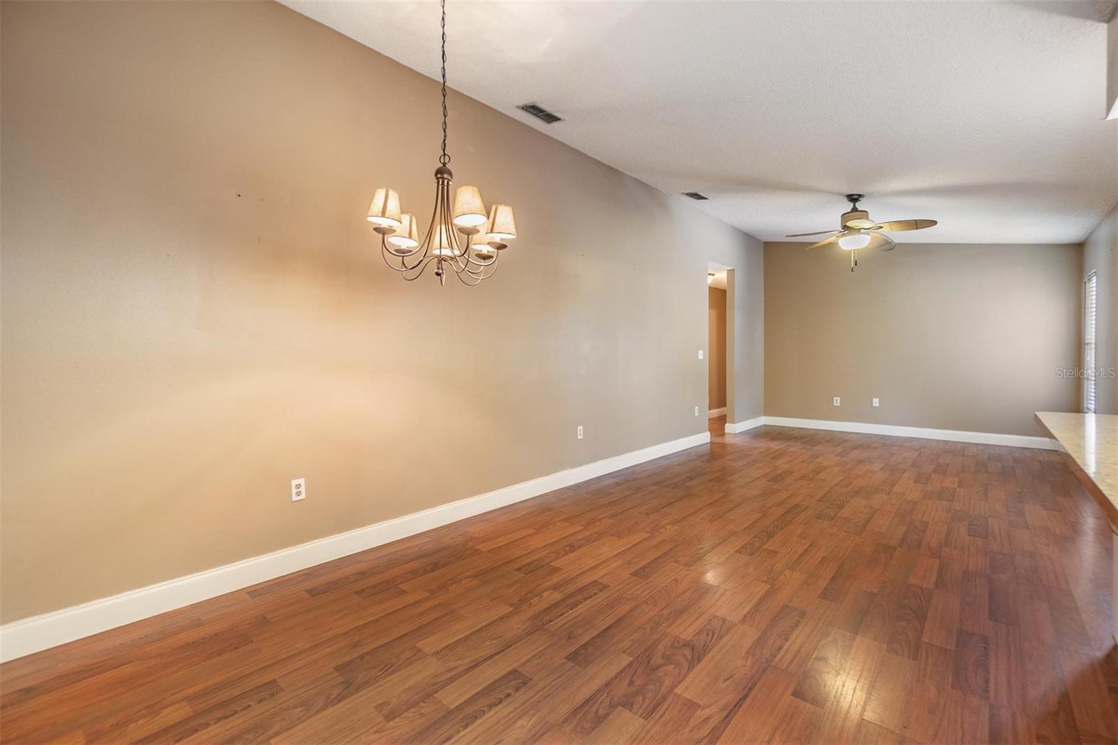 Dinette and Family room