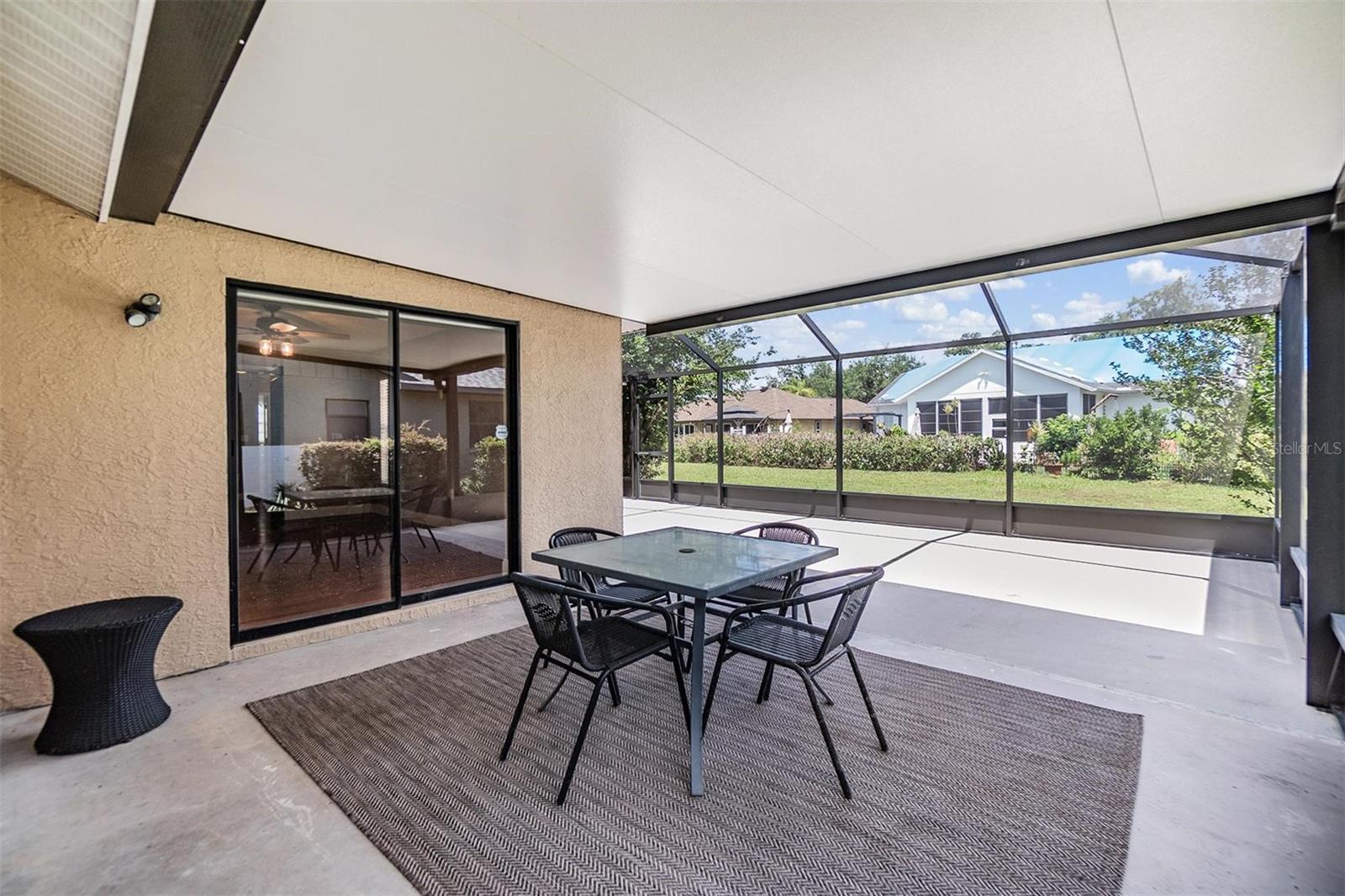 Screen enclosed lanai