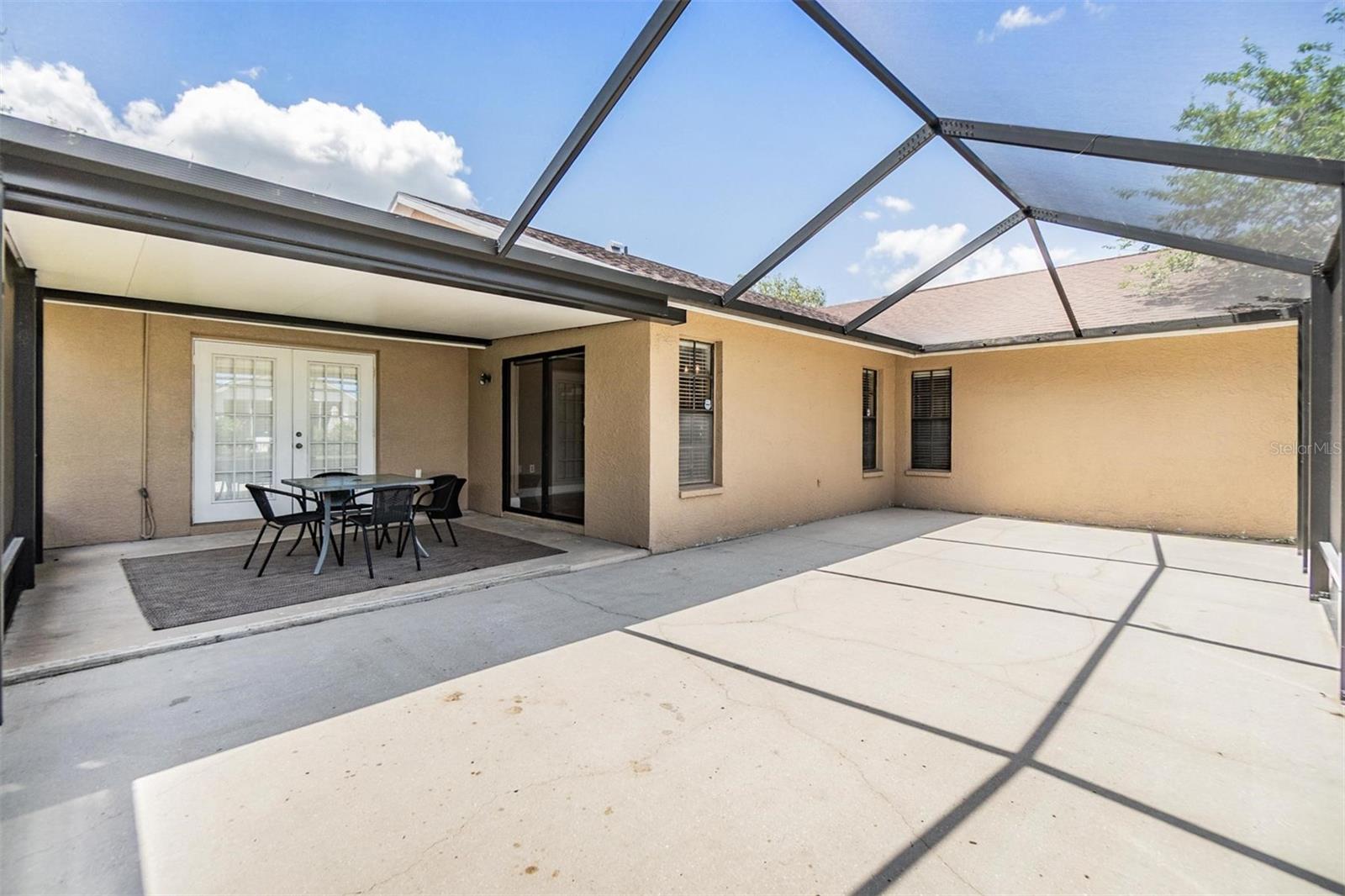 Screen enclosed lanai
