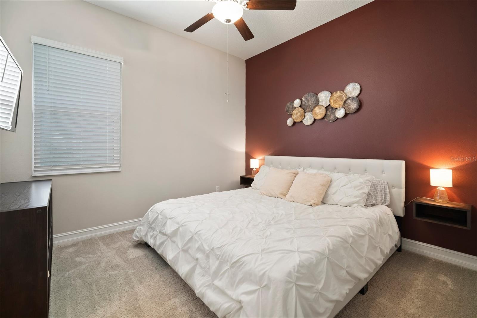 Bedroom 3 with en-suite bath and walk-in closet