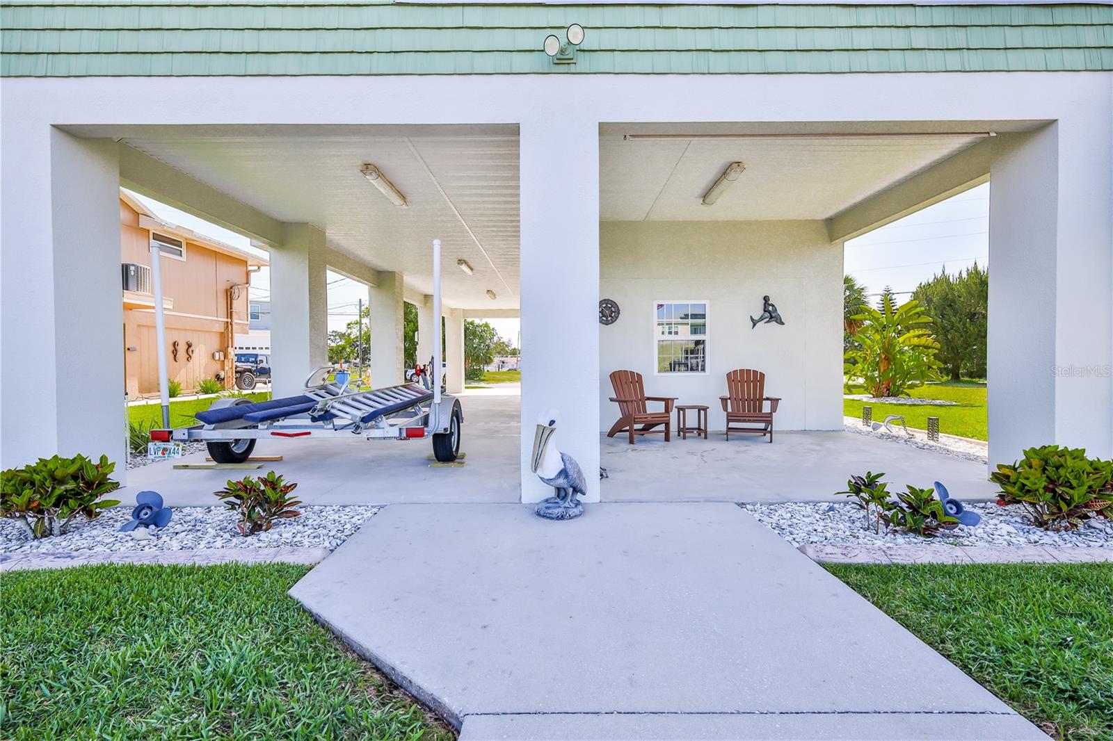 Back Covered Porch