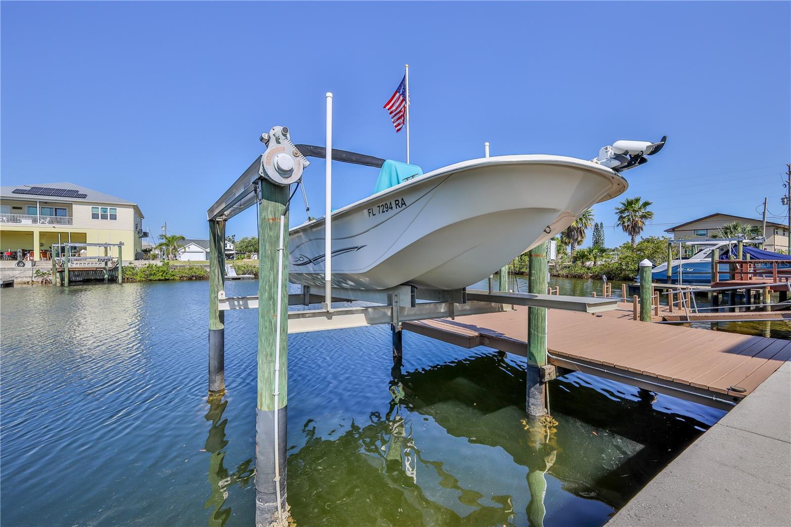 14K Boat Lift built in 2012