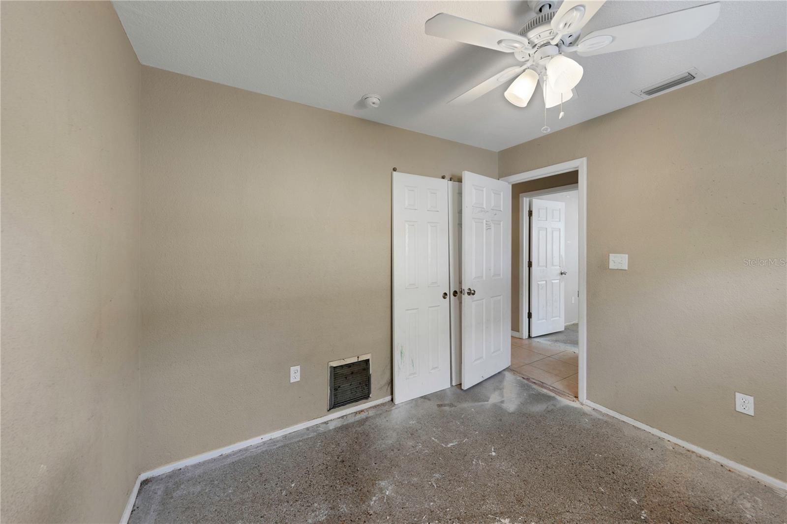 Bedroom #3 - Reverse View