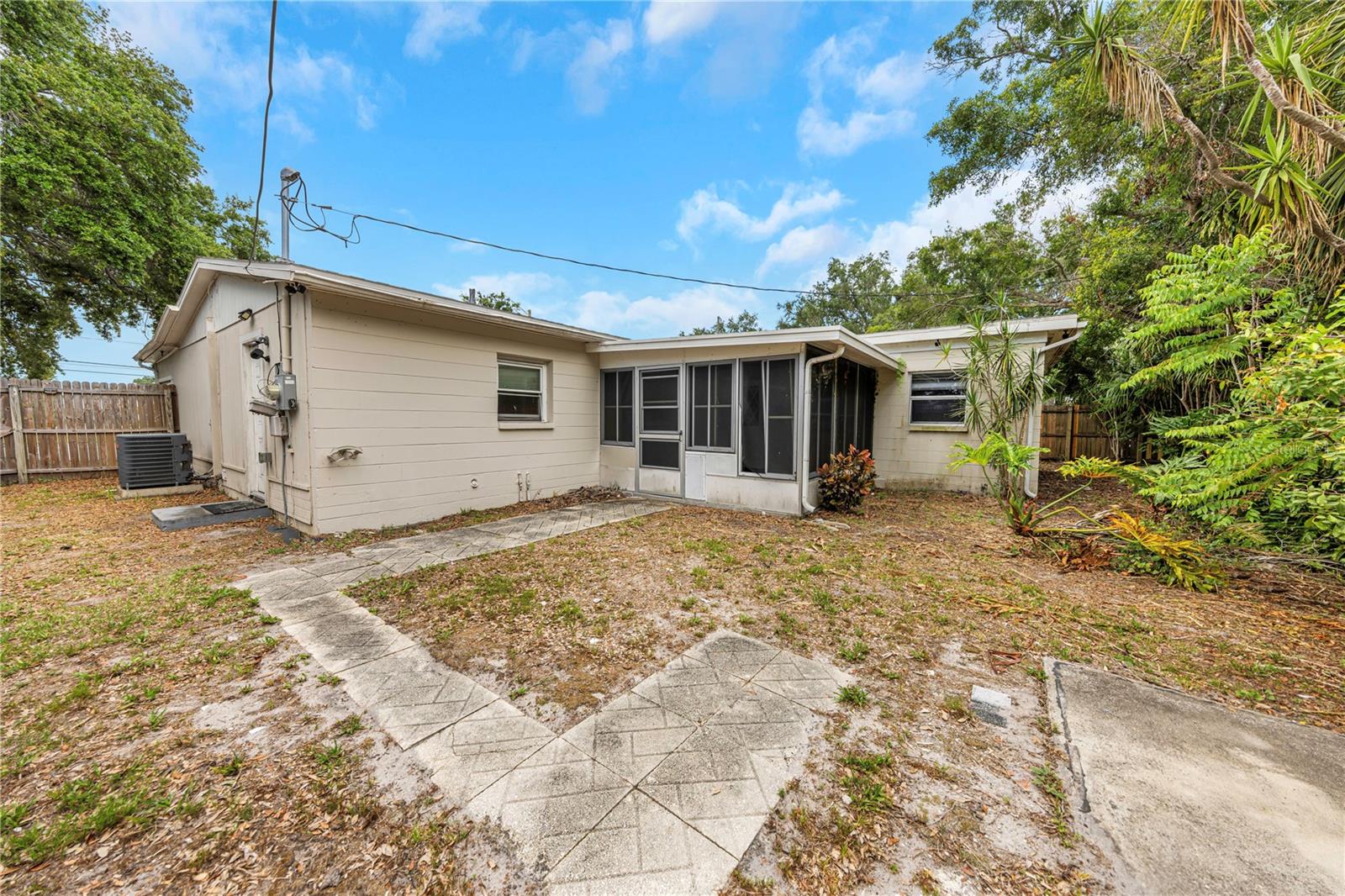Rear Yard - Reverse View