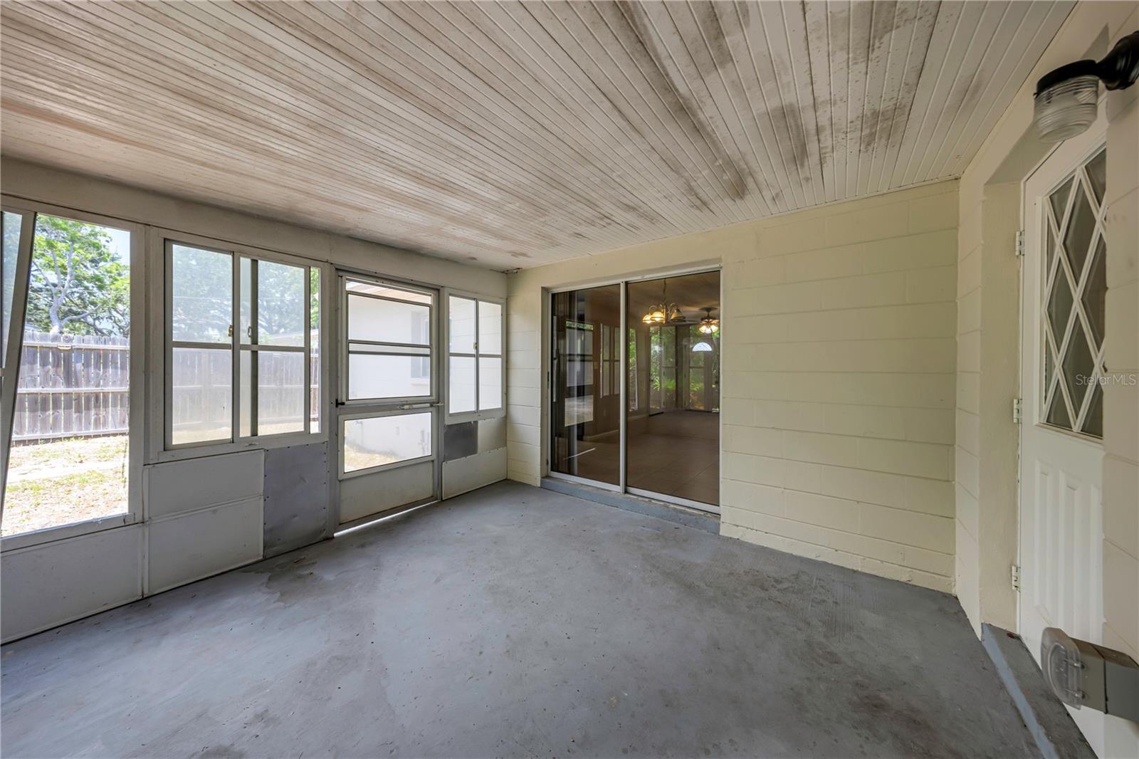 Rear Patio
