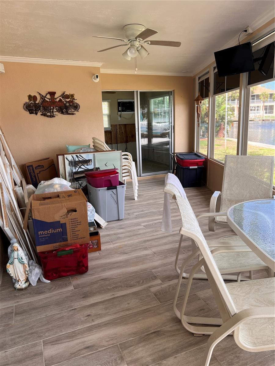 Lanai with Waterview