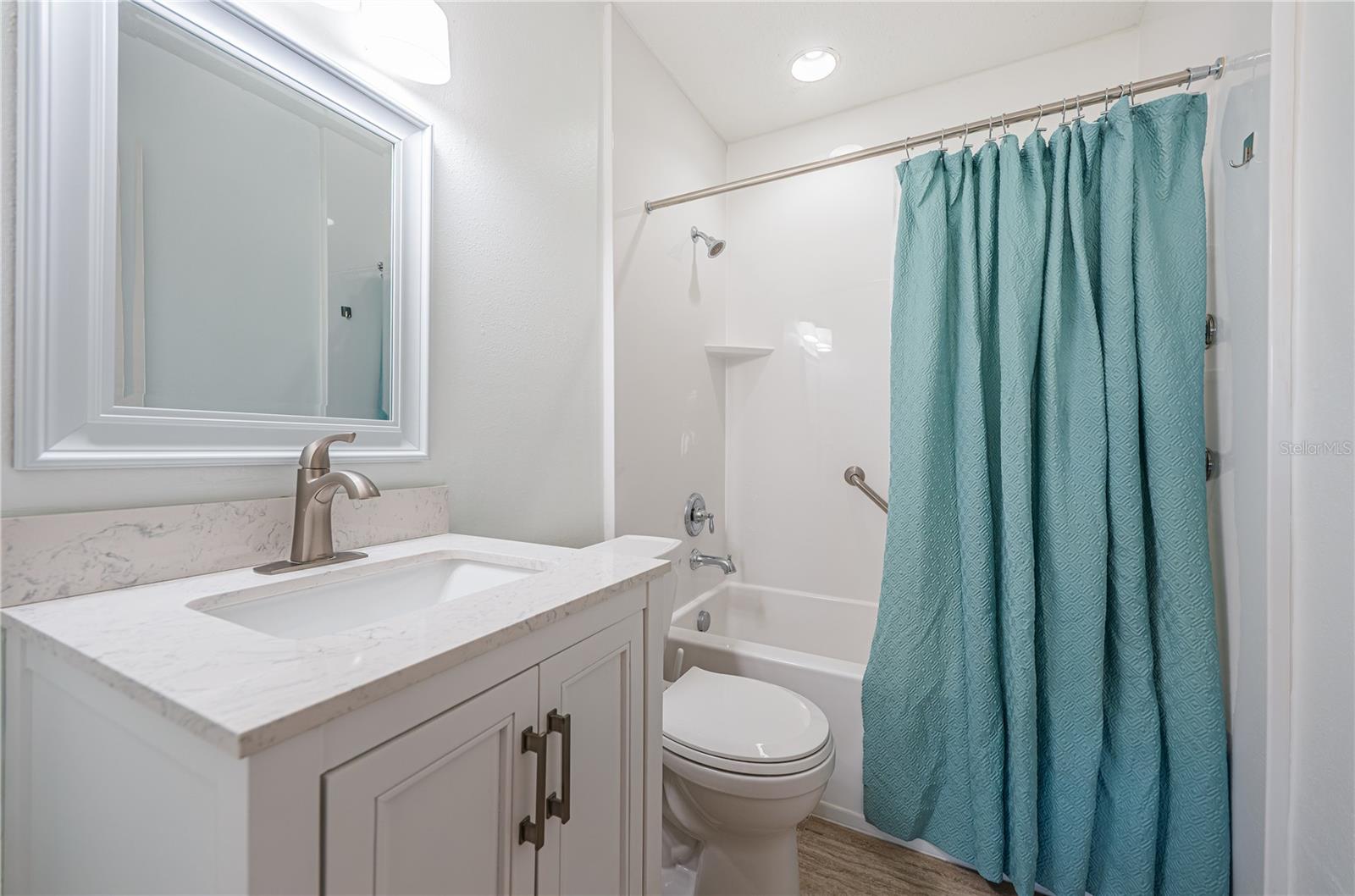 Guest Bath with Shower and Tub