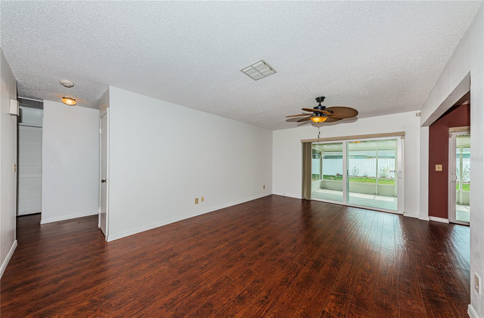 Living Room and Hall to Bedrooms