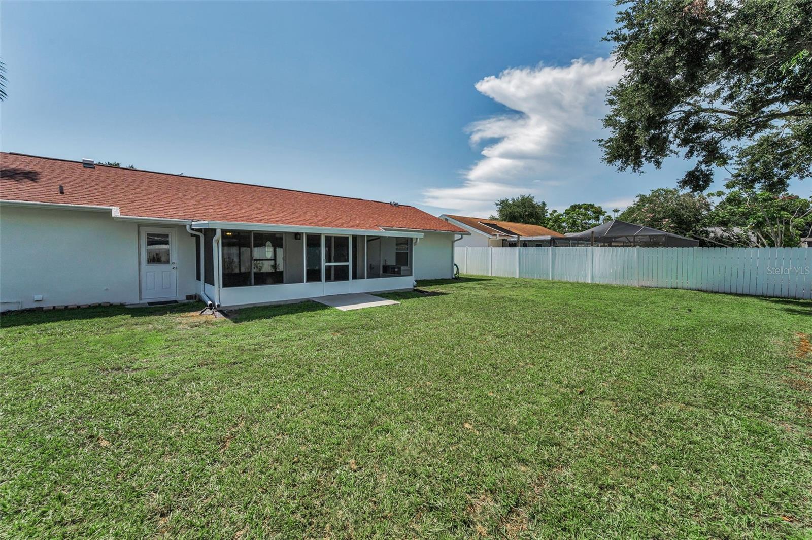 Large Backyard