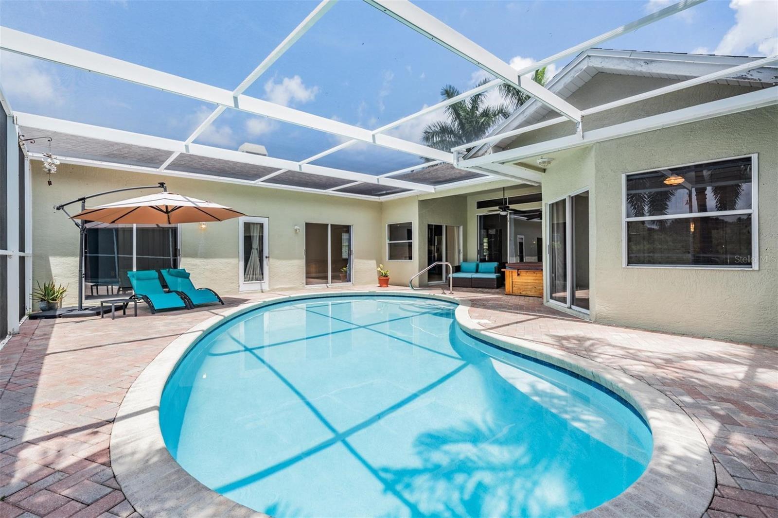 Plenty of room for your patio furniture and BBQ