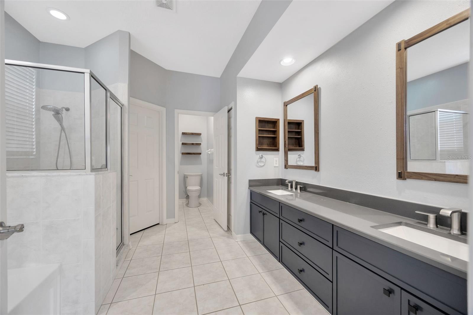 Primary bathroom.