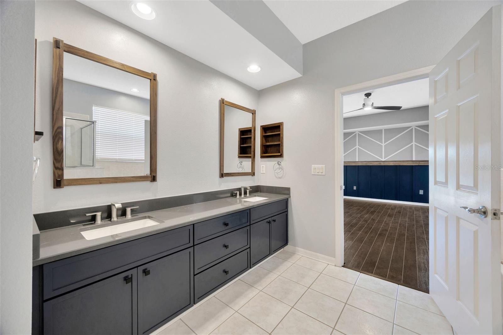 Primary bathroom.