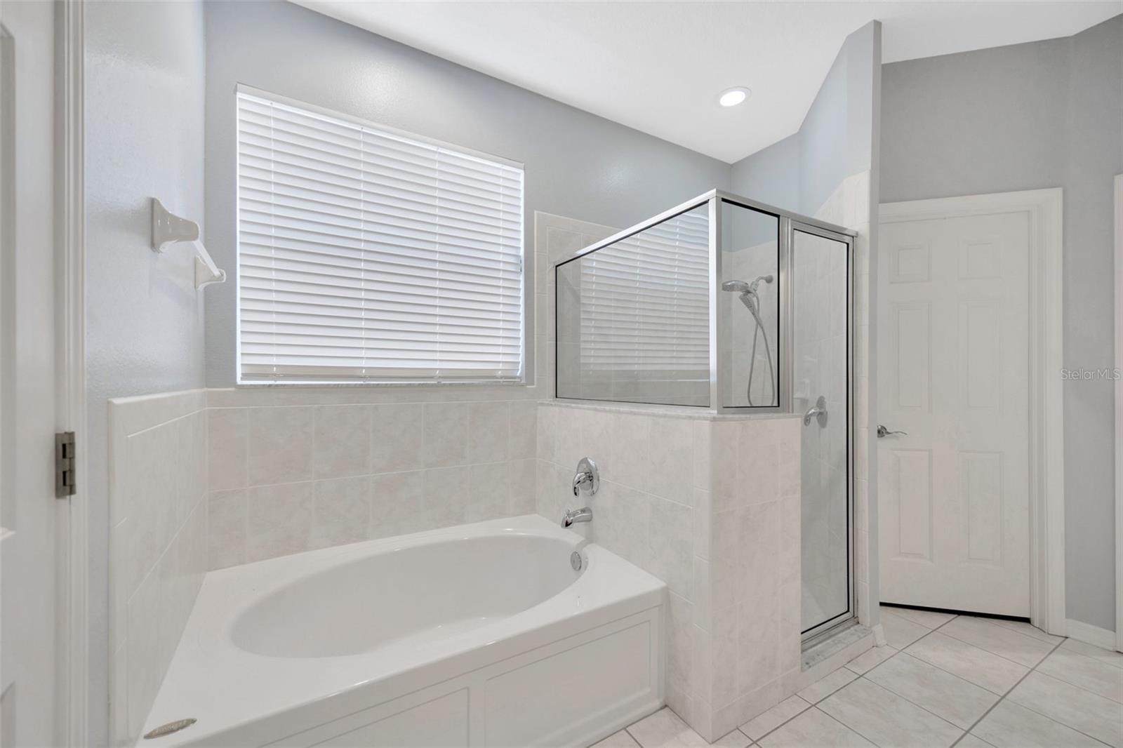 Primary bathroom.