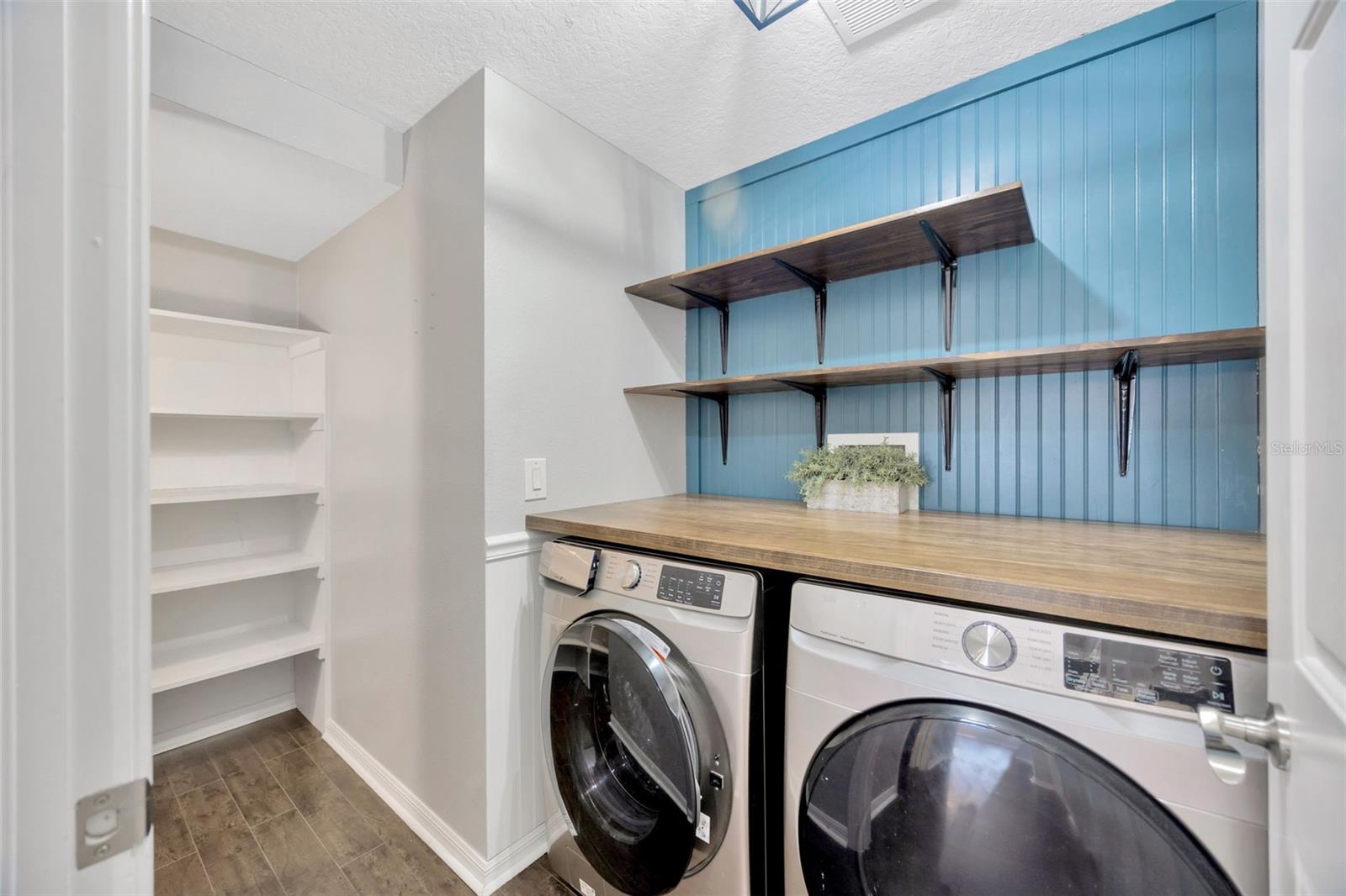 Laundry room.