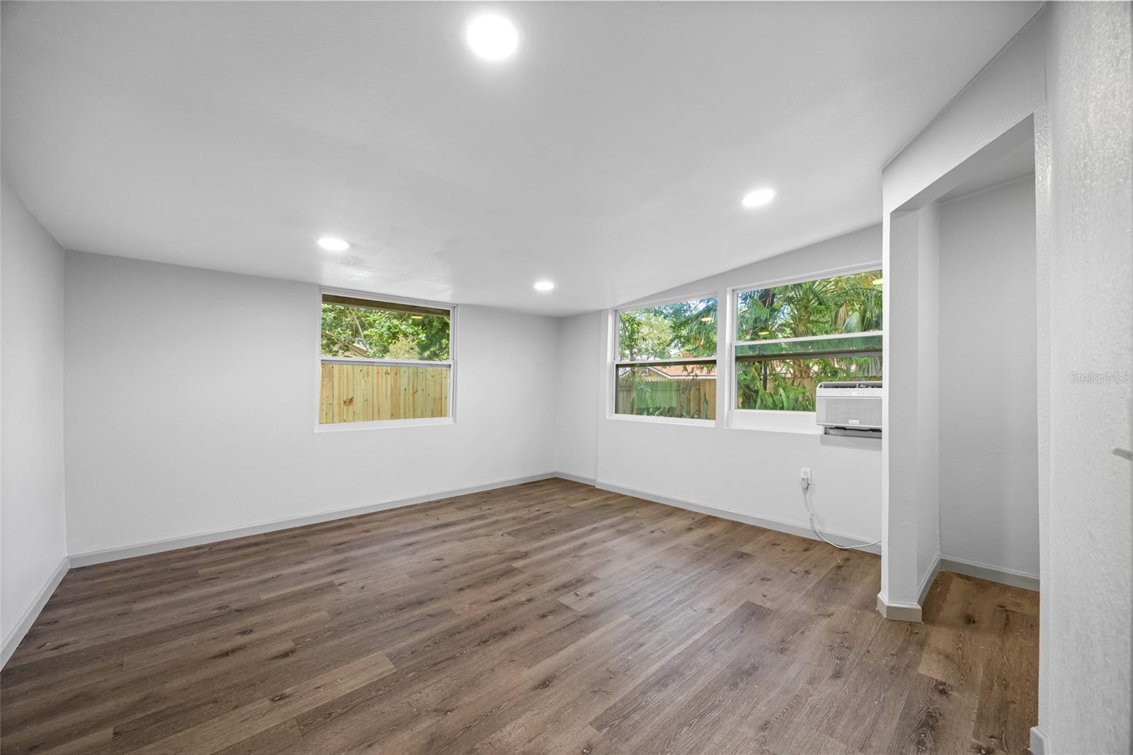 Primary Bedroom with LARGE WALK IN CLOSET.