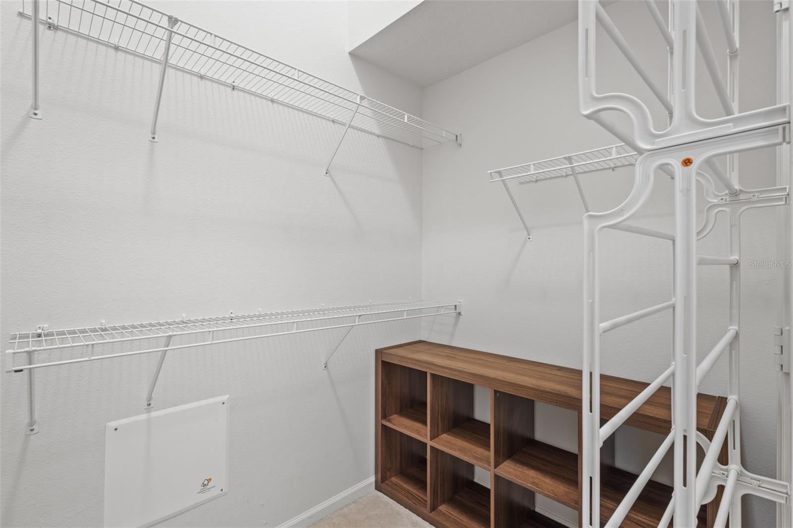 Primary walk-in closet