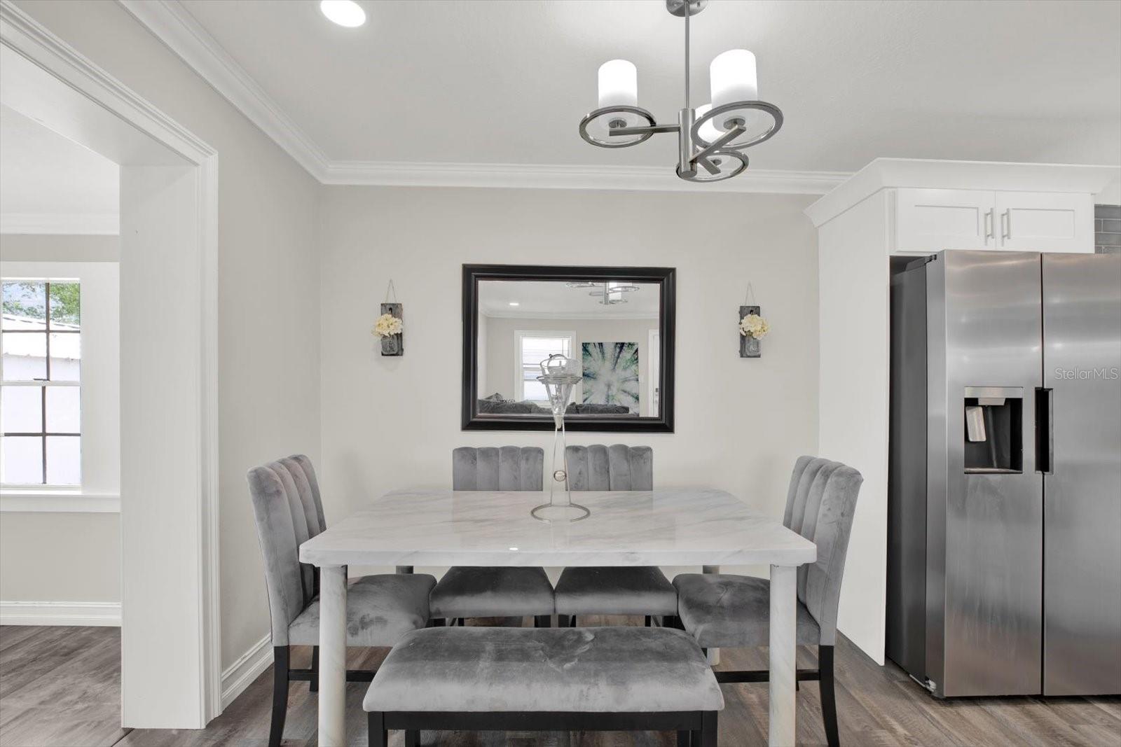 dining room off kitchen
