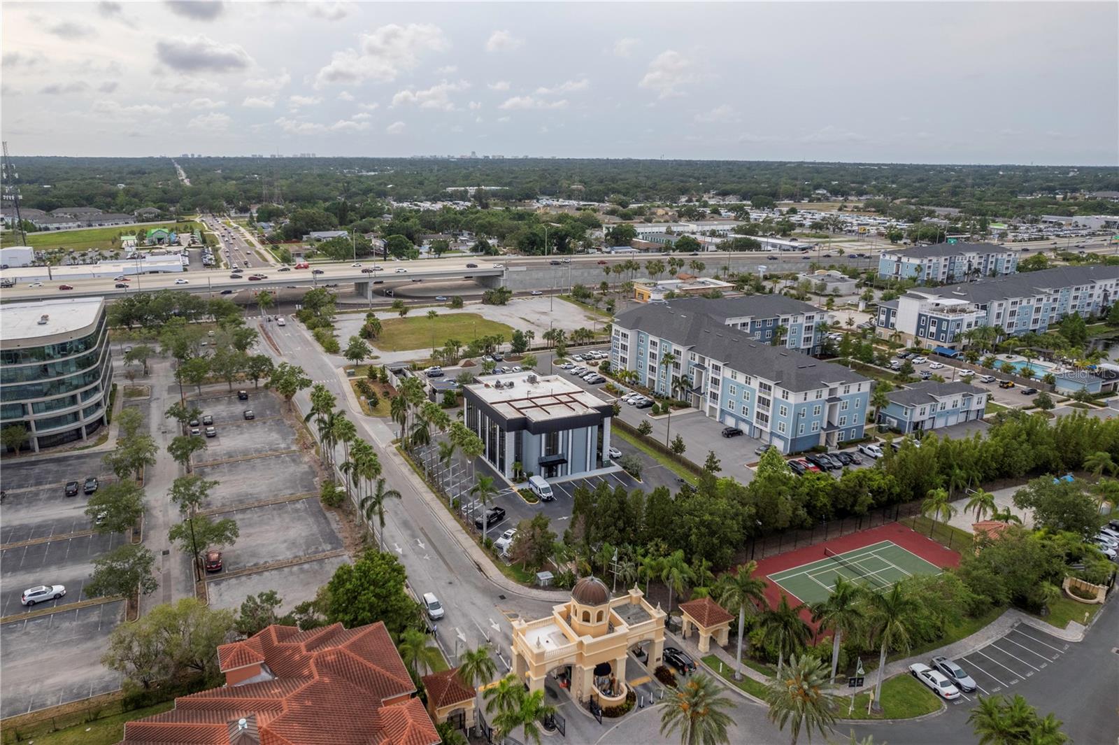 Aerial view