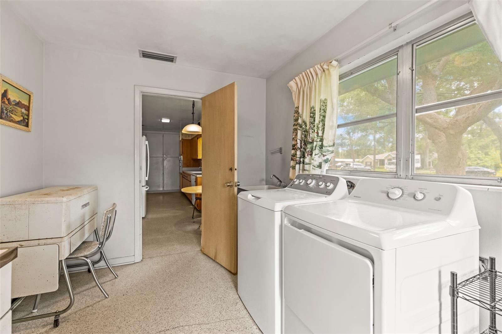 Large laundry room