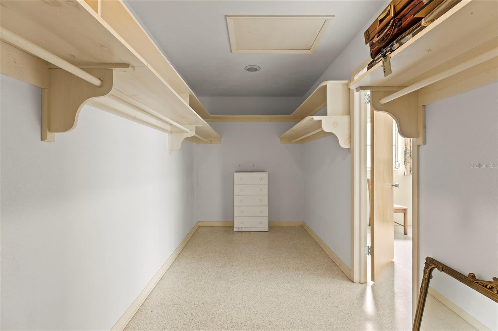 Mother in law huge walk in closet