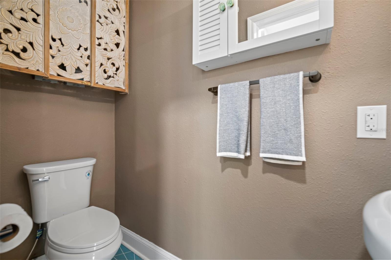 main house half bath
