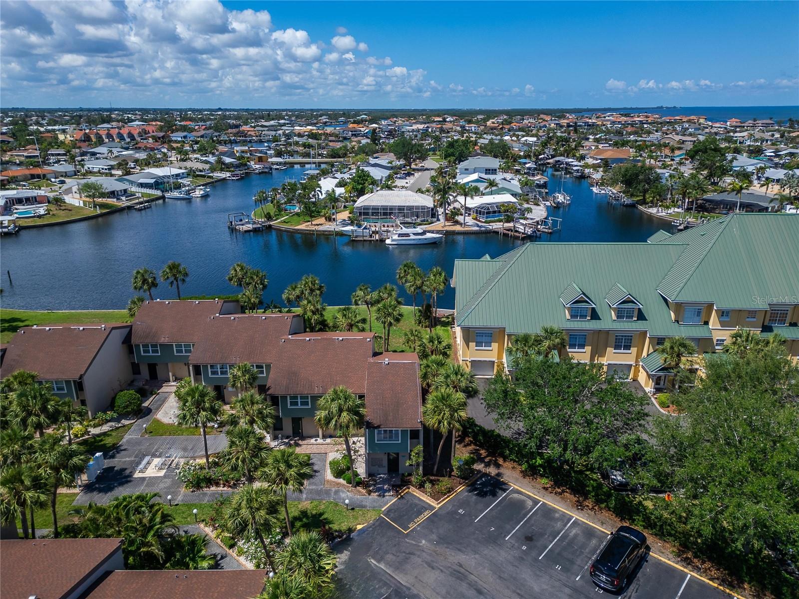 Aerial Water View