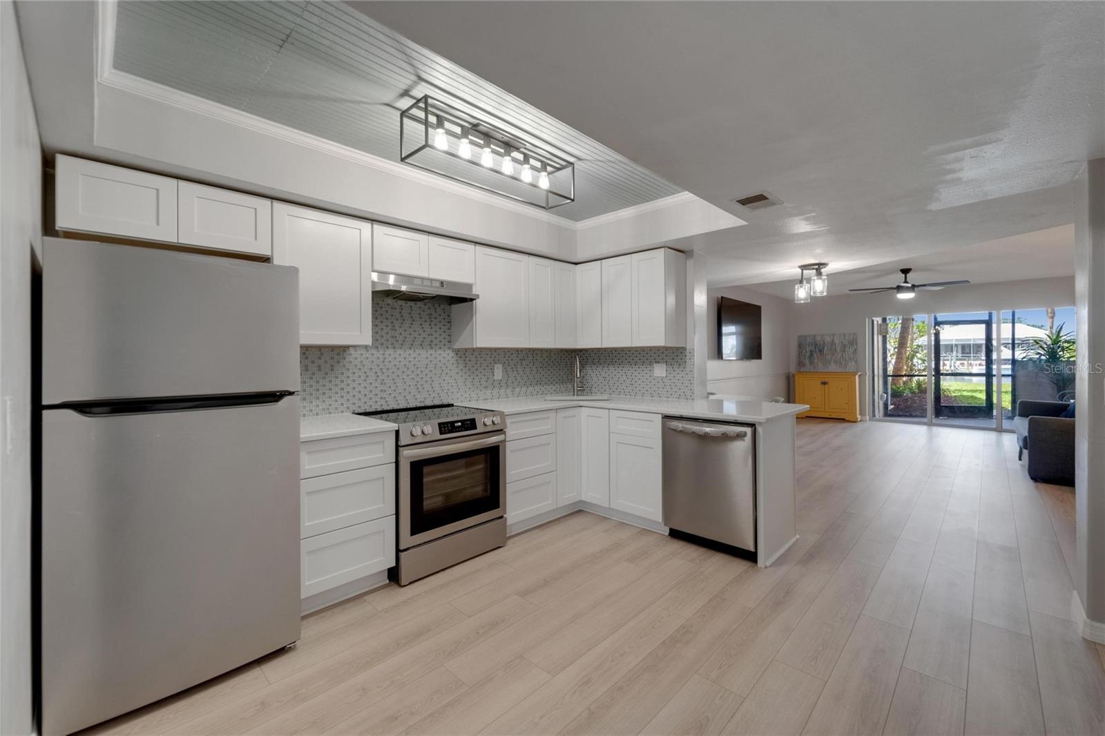 New Kitchen Interior Entry